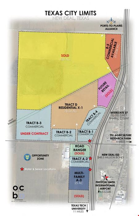Preview of commercial space at I-27 & FM 1729