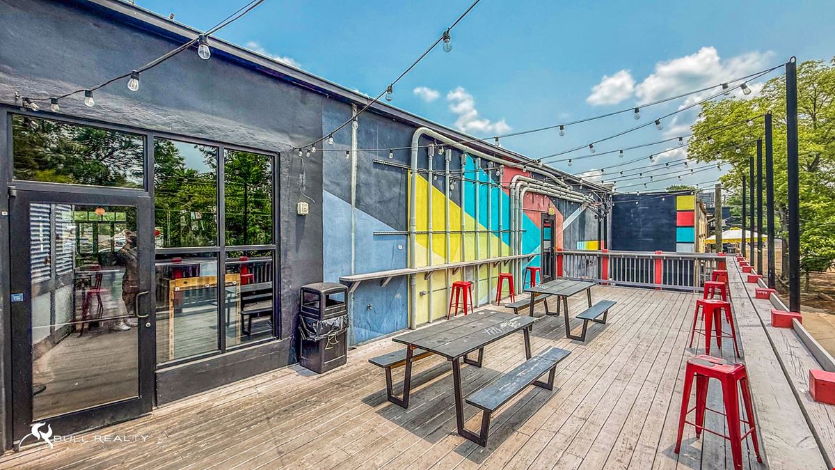 Thriving Food Hall, Bar & Music Venue | ±8.0% Cap Rate | 100% Occupied | East Atlanta Village