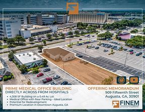 Prime Medical Office Building Directly Across from Hospitals