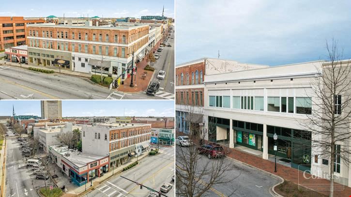 Prominent Retail Space for  Lease in Downtown Spartanburg