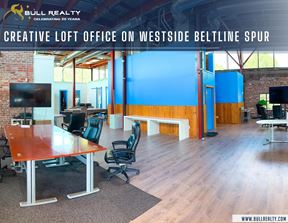 Creative Office on Westside Beltline Spur Near West Midtown and Downtown Atlanta