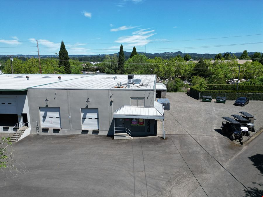 Warehouse, Office, and Graveled Yard