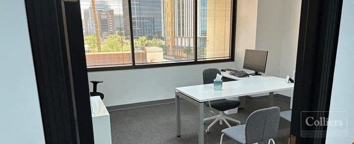 Class A Plug and Play Office Space for Sublease in Phoenix