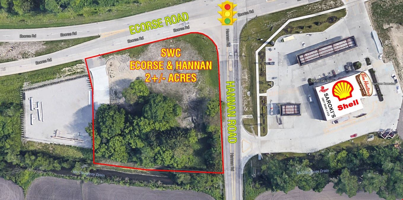SWC of Ecorse & Hannan Road