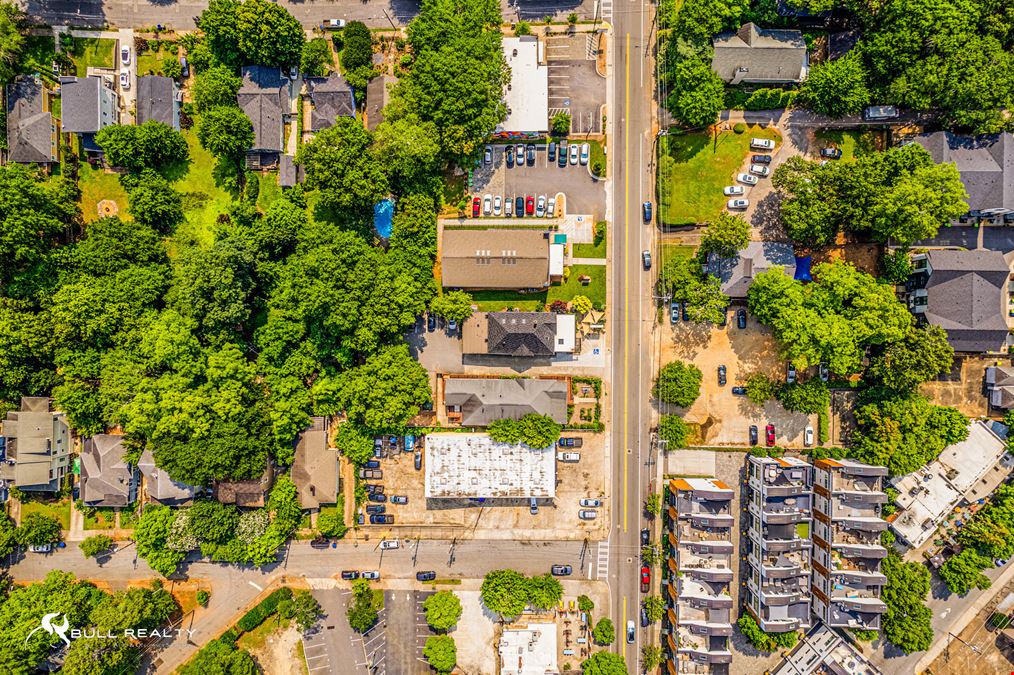NNN Retail Investment | East Atlanta Village | 5.6% Cap Rate | The Victorian Atlanta - Plants + Coffee