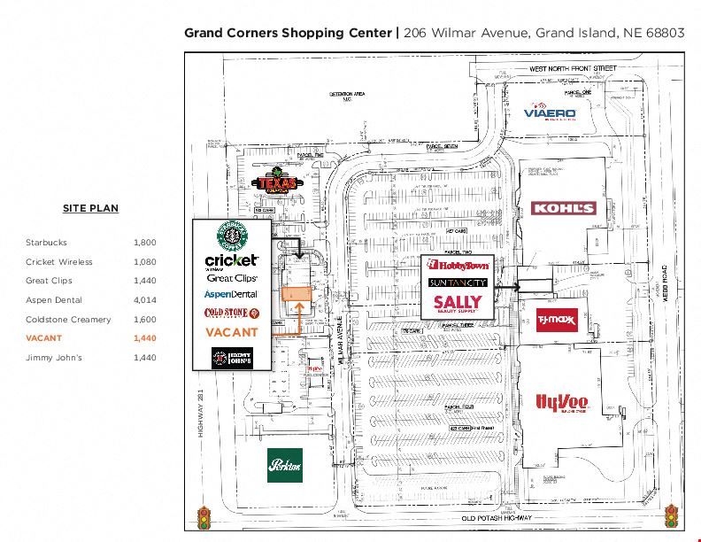 The Shops at Grand Corners Last Retail Unit