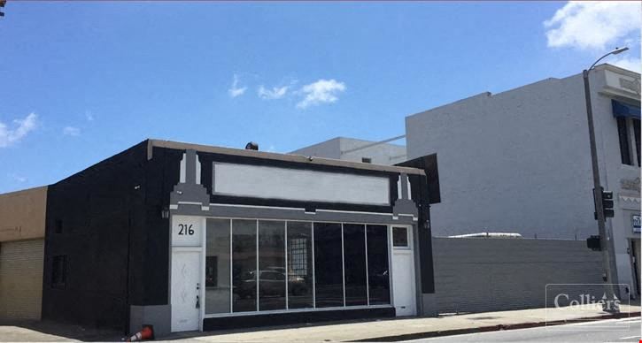 Mixed Use: ±3,005 SF Building - For Lease and Sale
