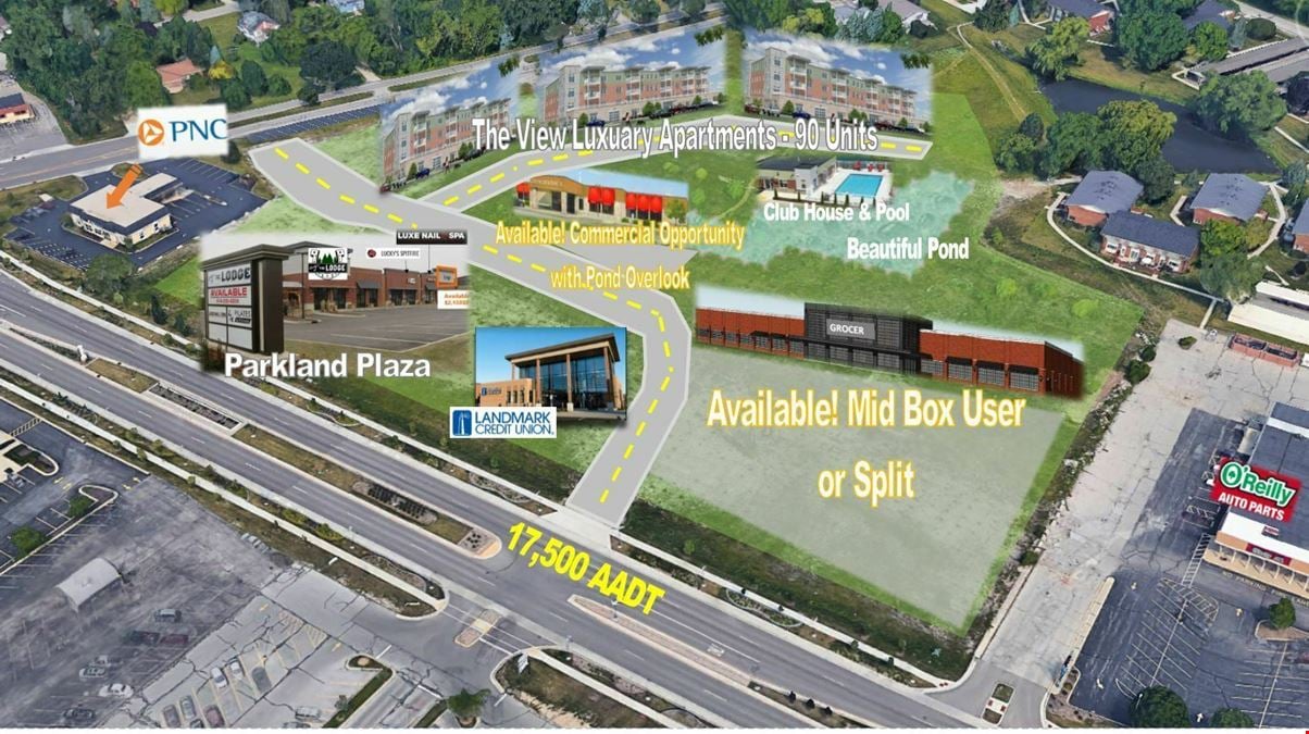 Parkland Towne Center - Outlot For Sale or Lease - Lot 4 (Parcel A)