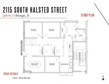Preview of Retail space for Rent at 2115 S Halsted Street