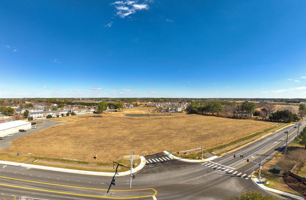 7.99 Acres C-1 Development Land at Lighted Intersection