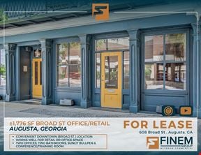±1,776 SF Office/Retail for Lease