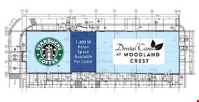 1,300 SF Retail Space For Lease