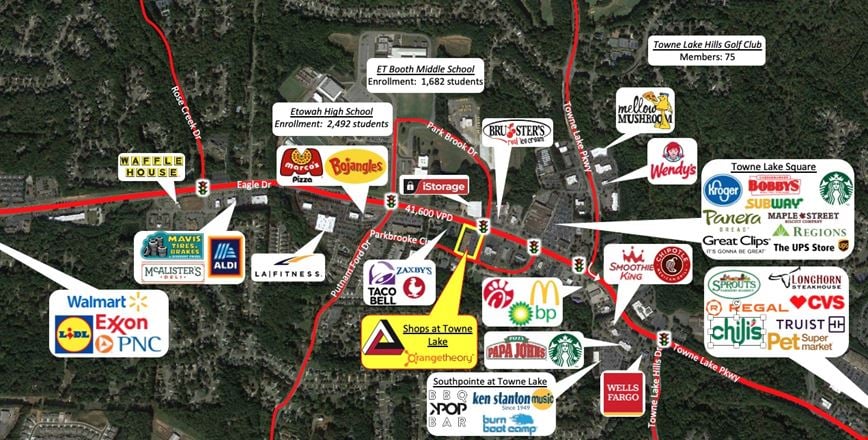 Preview of Retail space for Rent at 200 Parkbrooke Dr