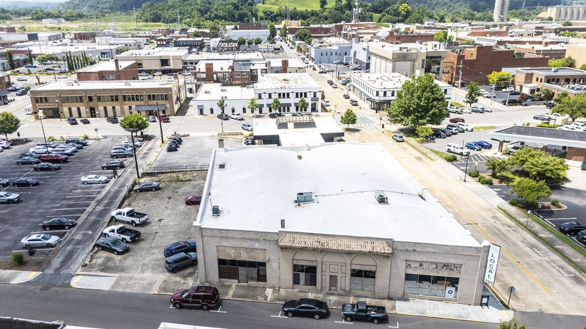 Music Venue or Brewery - Historic Ford Dealership. Semi-Truck Access. Downtown.
