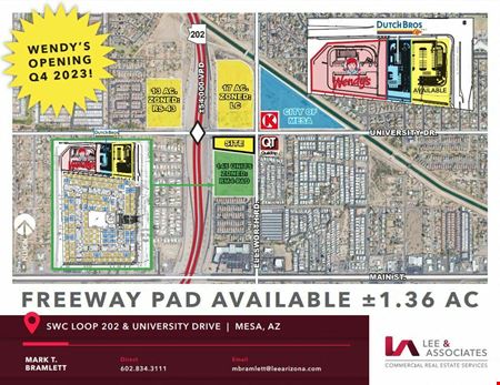Preview of commercial space at SWC Loop 202 & University Drive