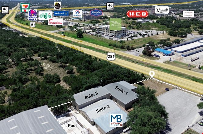 Preview of Office space for Rent at 4800 US Highway 281 N