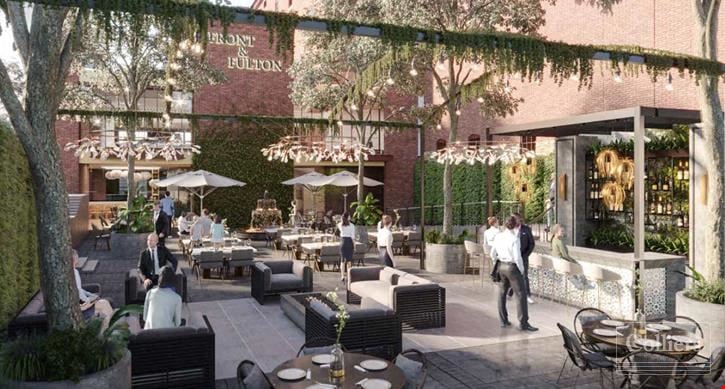 Front & Fulton | 29,000+ SF of retail, restaurant, and event space