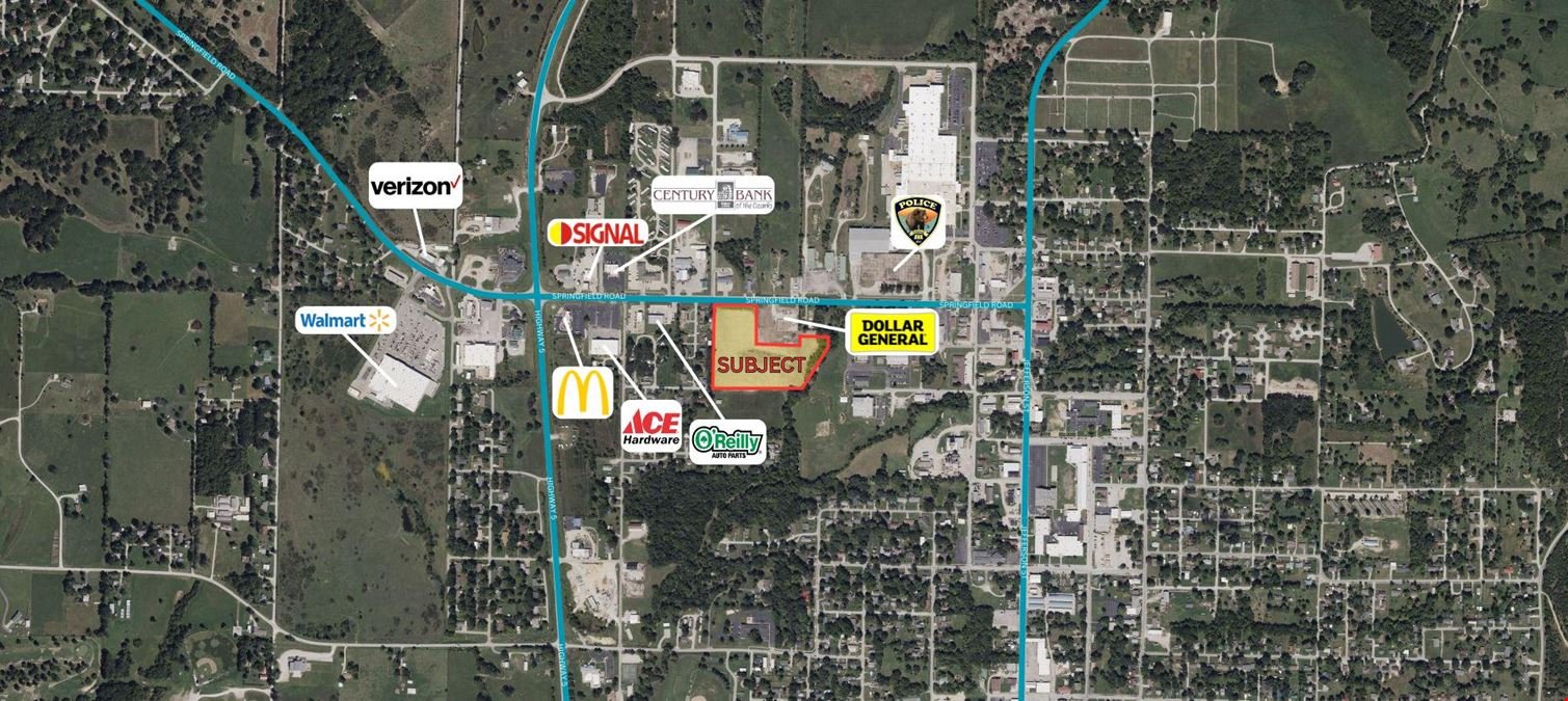 9.1 ACRES TRACT OF COMMERCIAL LAND