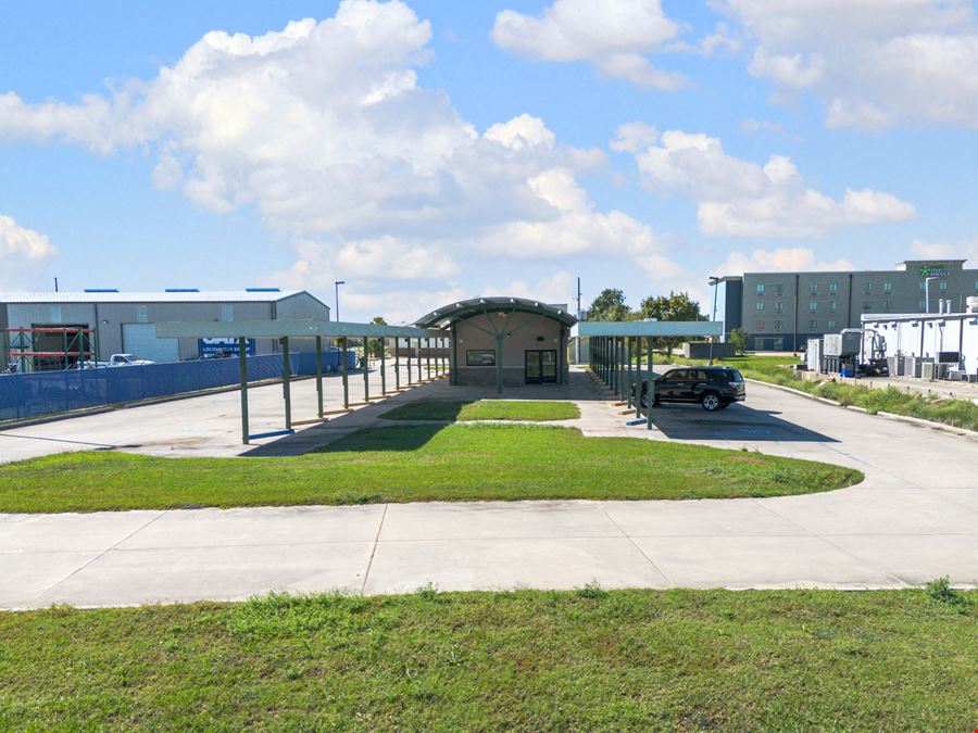 Former Sonic Drive-In with 1 Acre of Concrete Near Major Plants