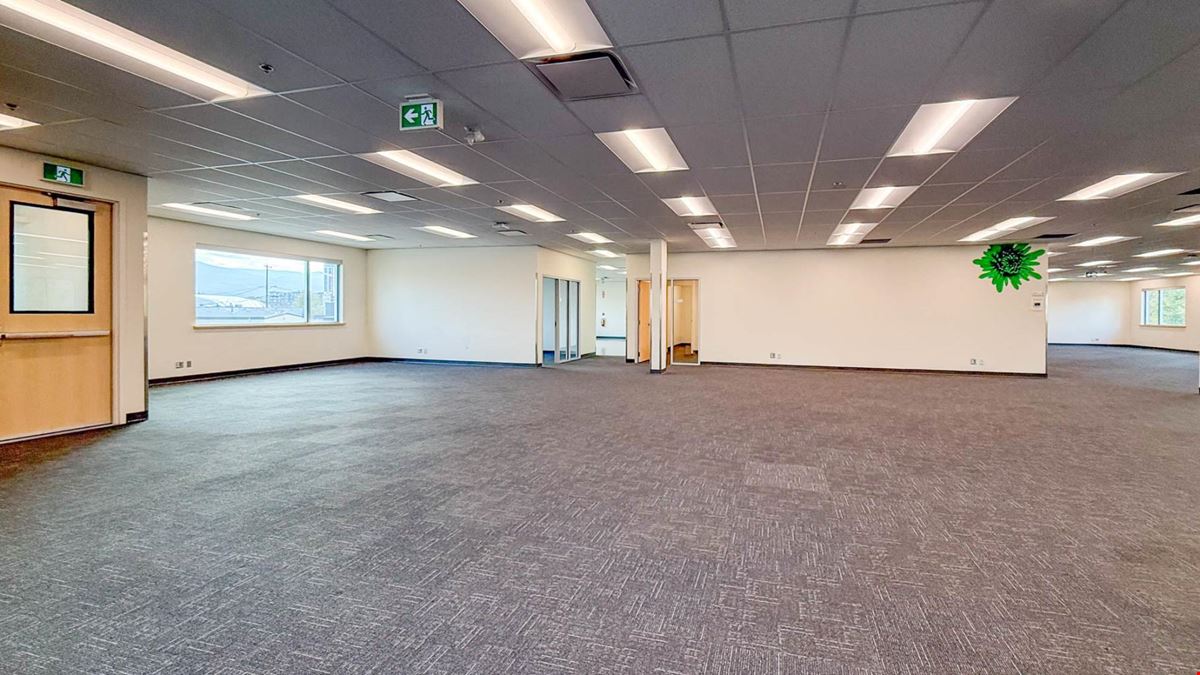 Outstanding professional office space available in the North End of Downtown Kelowna. 