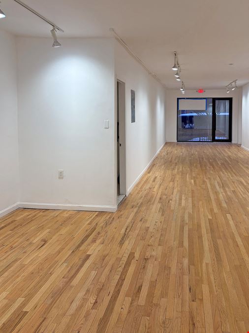 1,250 - 2,500 SF | 139 Nevins Street | Open Concept Retail Space with Full Basement for Lease