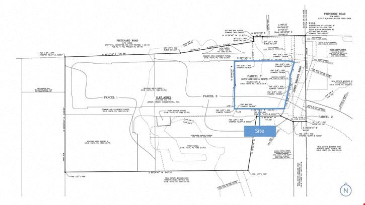 1.27± AC Parcel on  Pritchard Road at I-295
