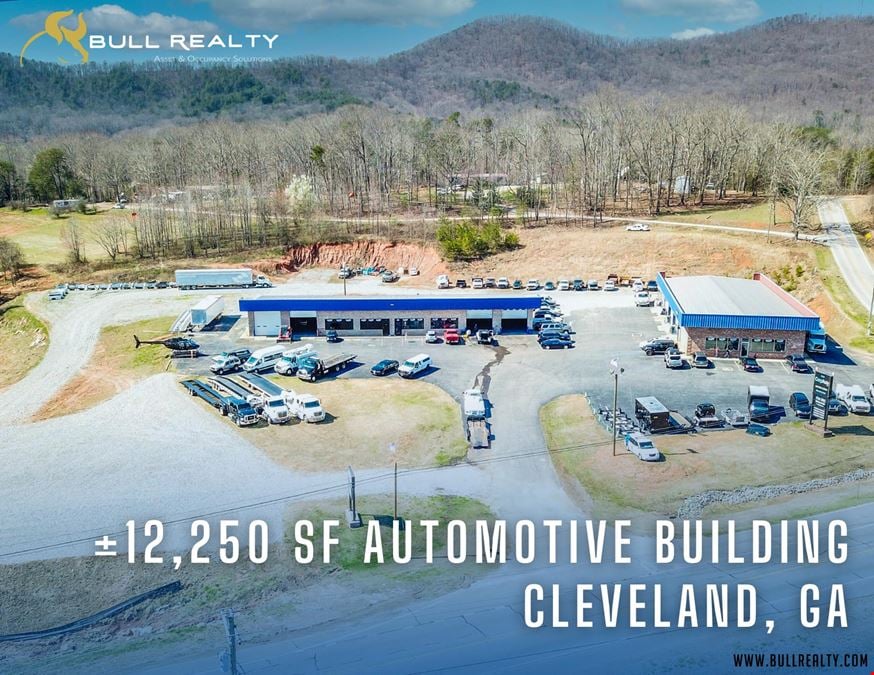 ±12,250 SF Automotive Building | Cleveland, GA