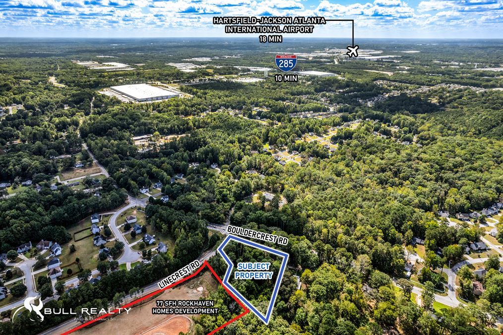 ±5.8-Acre Residential Development Site | 22 SFH | Ellenwood, GA | 20 Minutes to Atlanta