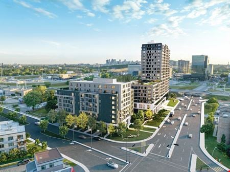 Preview of commercial space at 300, place Charles-Le Moyne