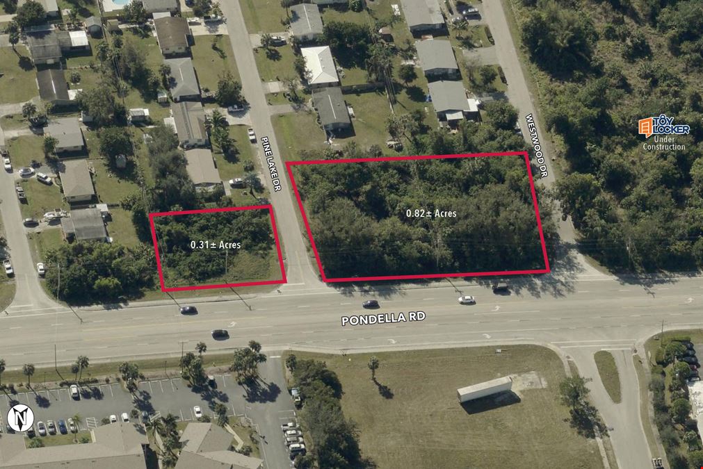 Pondella Rd Commercial Sites