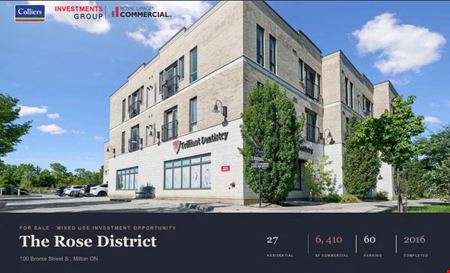 Preview of Multi-Family space for Sale at 100 Bronte Street South