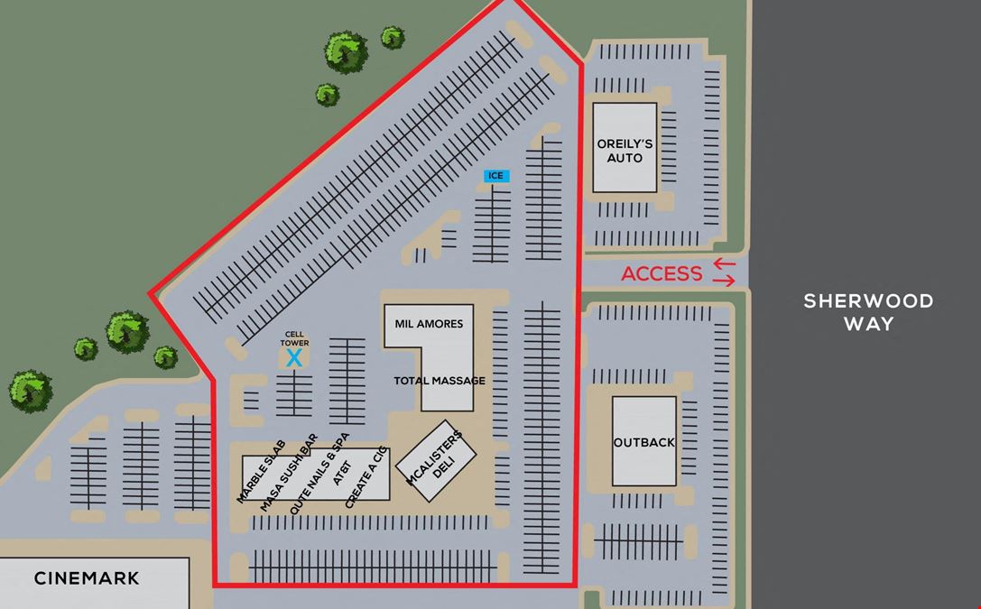 Sherwood Oaks Shopping Center