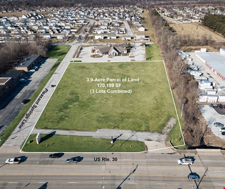 Preview of VacantLand space for Sale at NEC of US 30 and Pleasant Springs Lane