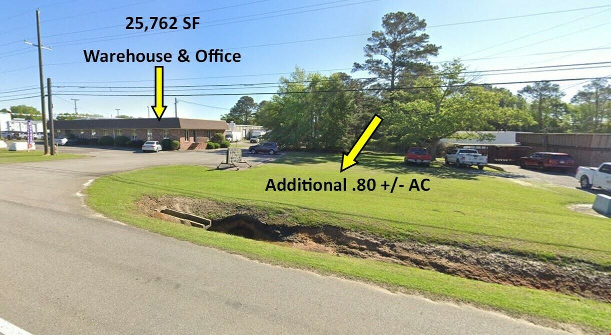 Busy Corridor Office, Warehouse & Land