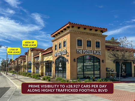 Preview of Retail space for Rent at 9606 Foothill Boulevard