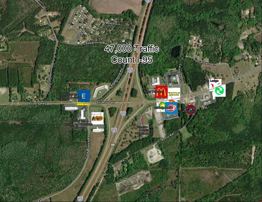 SC Interstate I-95 Corridor Centric Dominance w/ 4.2 AC Intermodal/IOS/Workforce Housing Site at I-95 Exit 53 - IICD Zoned