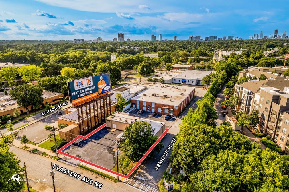 ±3,491 SF Flex Building | Restaurant-Ready | Beltline Adjacent | Armour Yards