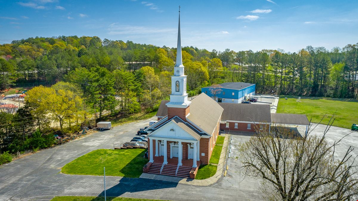 Church (Total 25,136 SF) with Athletic Facility on 6.27 Acres