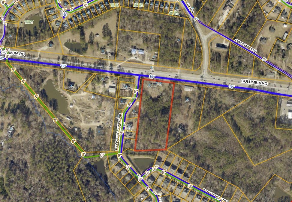 Special Use (S-1) Zoned Columbia County Parcel