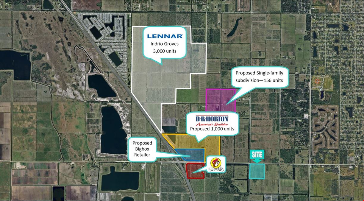 36+/- Acres Available | Fort Pierce, FL