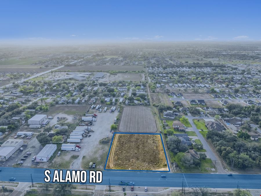1.129 Acres on S Alamo Rd