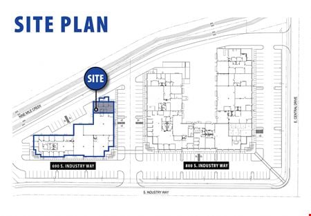 Preview of Industrial space for Rent at 690 S. Industry Way