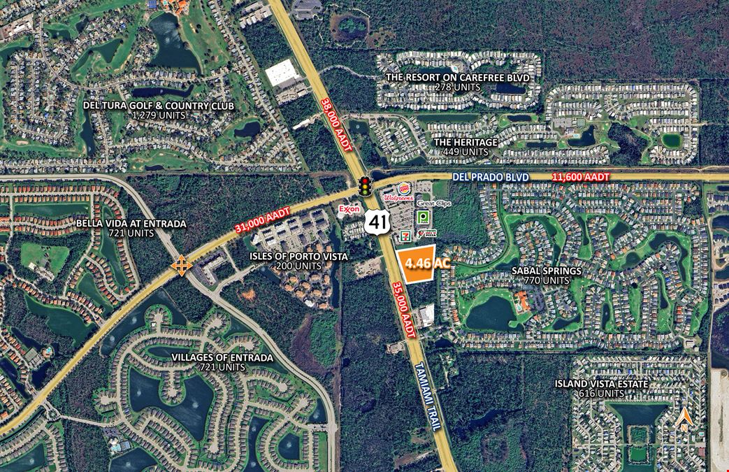 North Fort Myers  US 41 Commercial Land