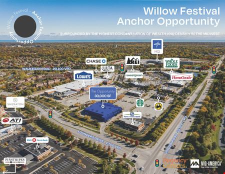 Preview of commercial space at  NWC Willow Rd & Waukegan RD