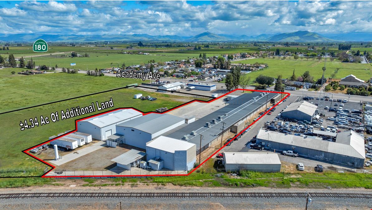 High Exposure Heavy Industrial Property in Sanger, CA