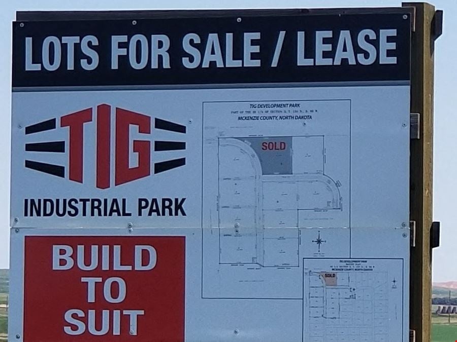 TIG industrial Park, Lots For Sale