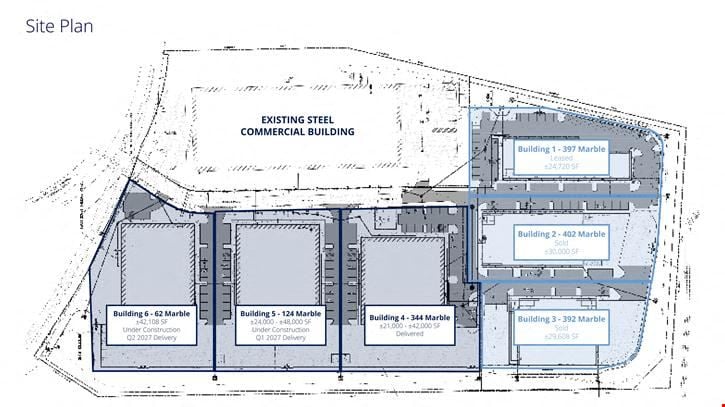 Freedom Industrial Park: New Construction, Class A Buildings For Sale or Lease