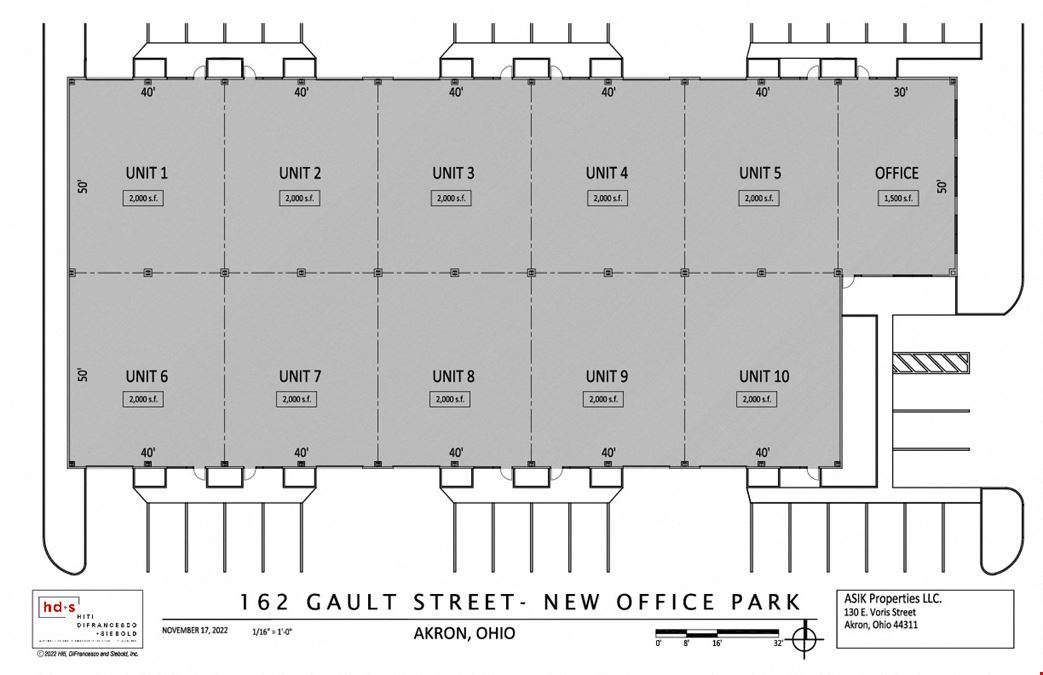 Gault Street Flex Buildings