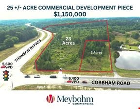 25 Acre Cobbham Rd Development Tract