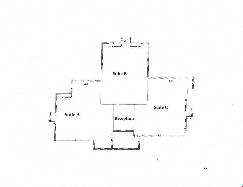 3,750 SF Office Building - Individual Offices and Suites with Central Reception
